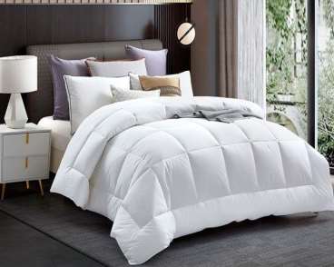 MICROFIBER WHITE COMFORTER DUVET